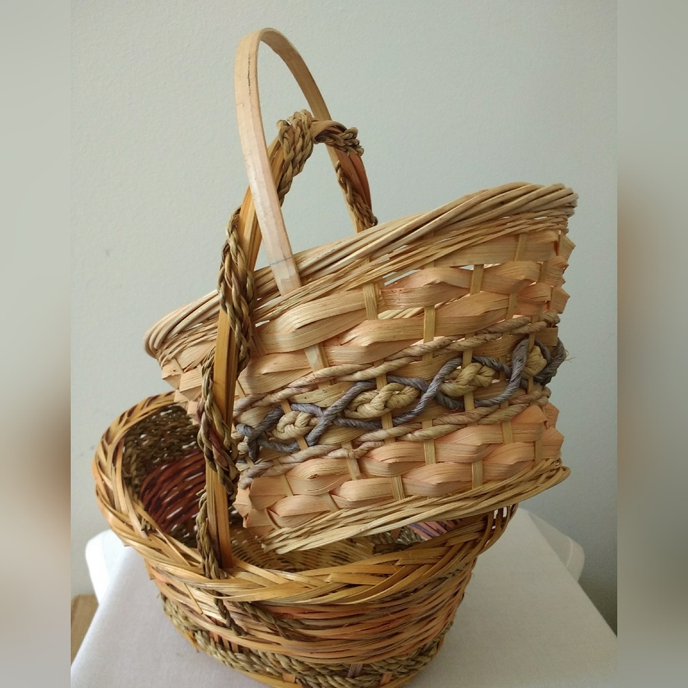 Pair of Wicker Baskets